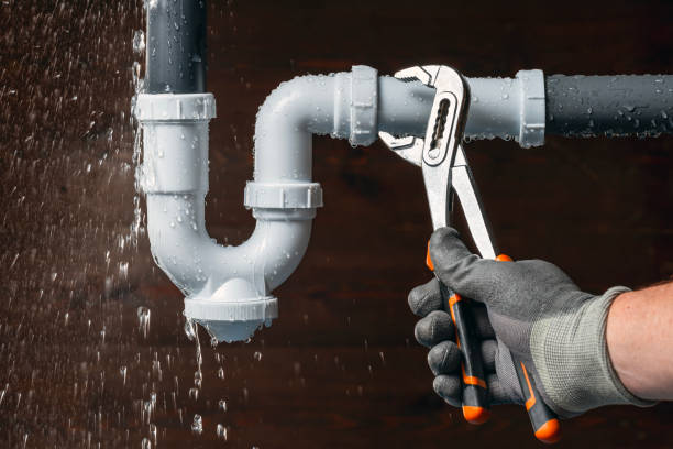 Professional Plumbing technician working in Browns Mills, NJ
